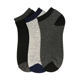 3 Pairs Low Cut Socks Ankle Crew Ankle Stretchy Running Sport Mens Womens 10-13