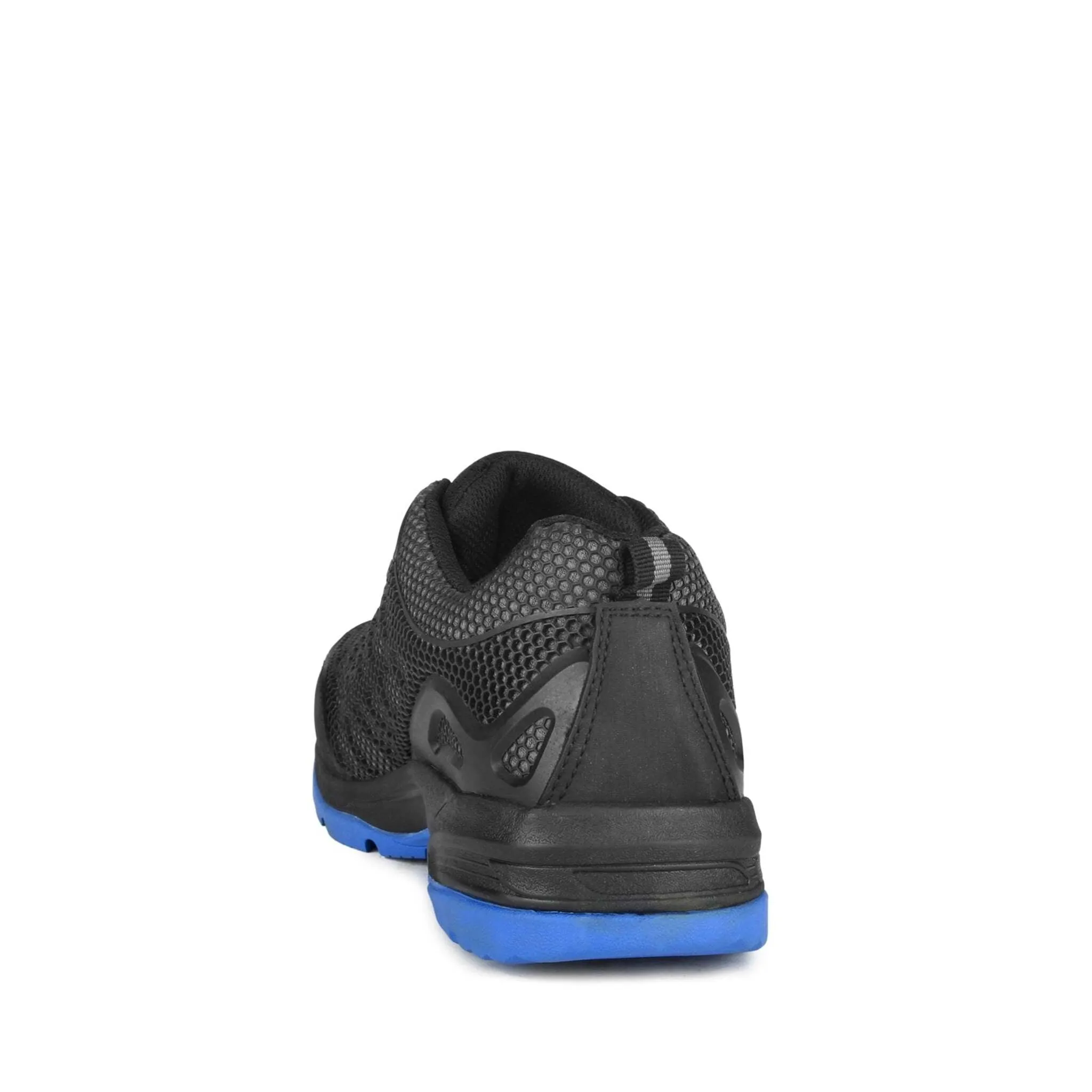 Acton Profusion Indoor Safety Work Shoes - Metal Free, Lightweight, Breathable, Composite Toe, Slip-Resistant, CSA Certified | Sizes 7-15 | Blue Tinted