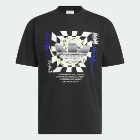 ADIDAS MV TREFOIL GRAPHIC T-SHIRT - BLACK