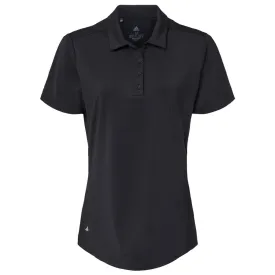 Adidas Women's Black Ultimate Solid Polo
