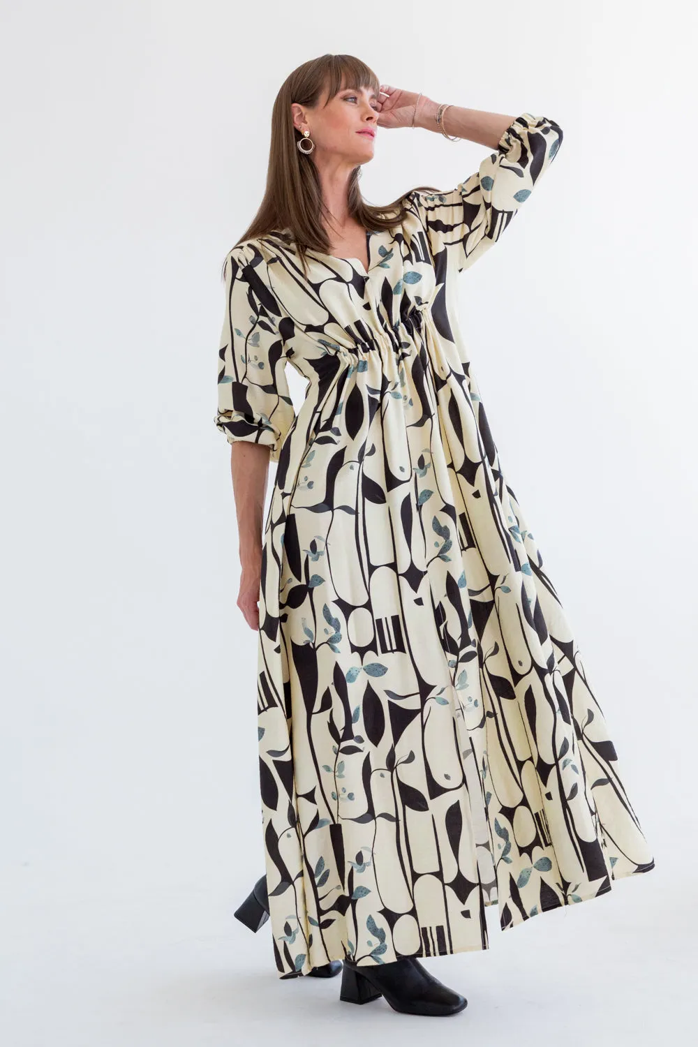 Arniston Dress Abstract Print