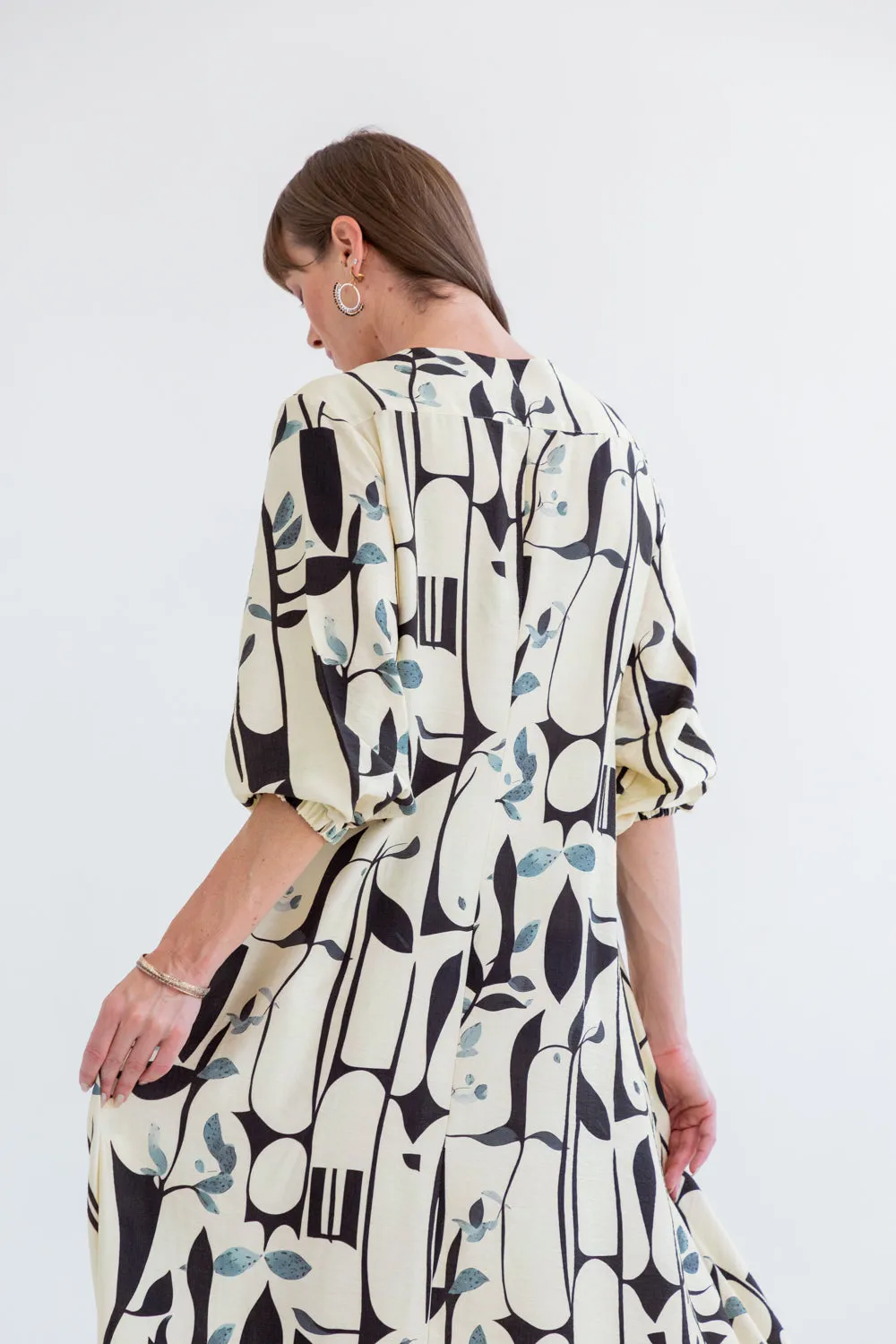 Arniston Dress Abstract Print