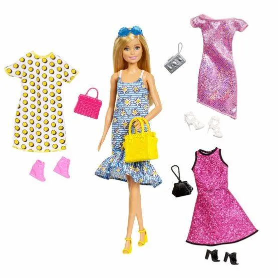 Barbie Doll & Fashions with Accessories
