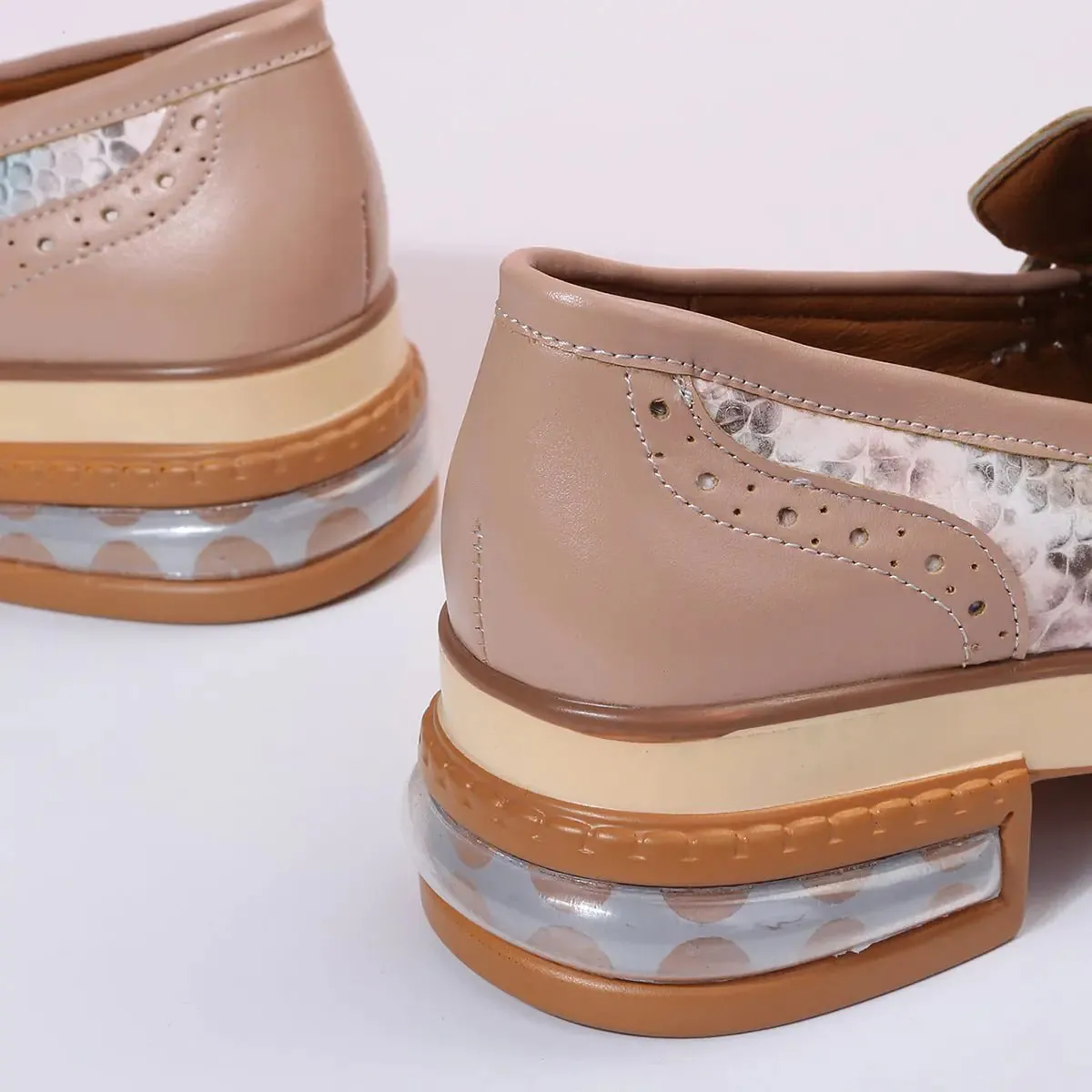Beaded Scale Casual Shoes