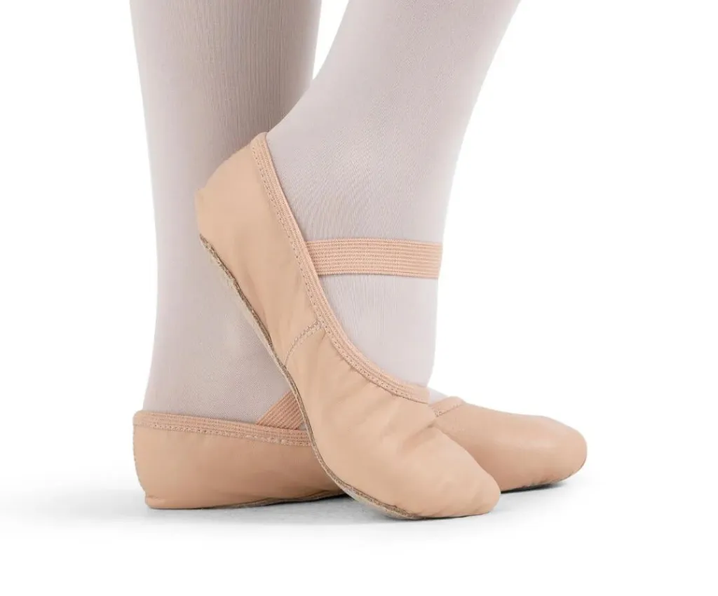 Capezio Leather Full Sole Luna Ballet Shoe