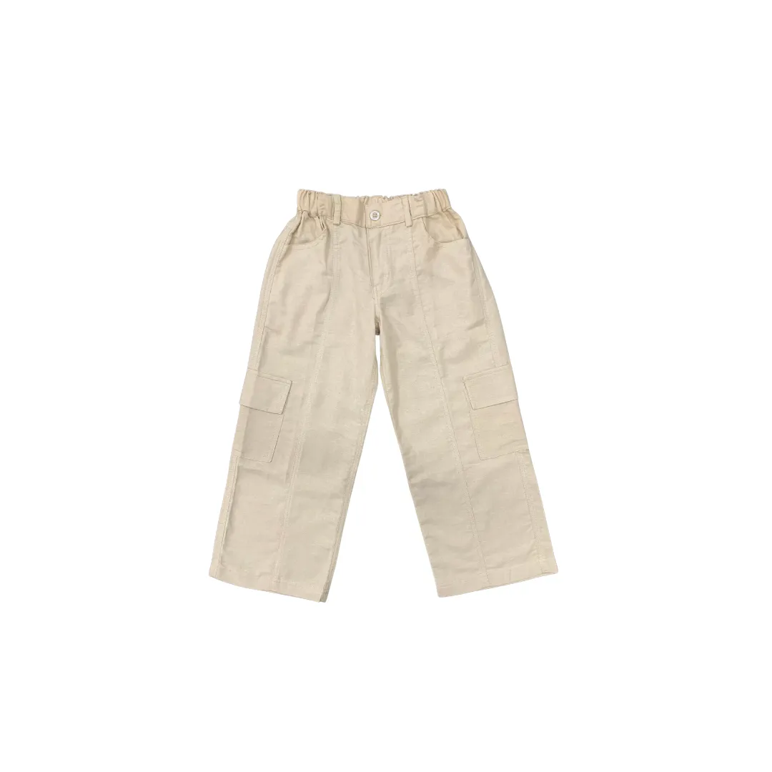 Cargo Pants in Cream
