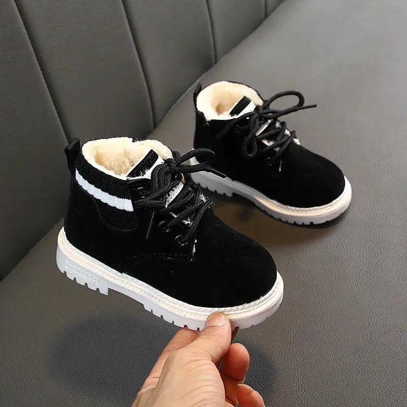 Casual Plush Warm Ankle Shoes for Kids