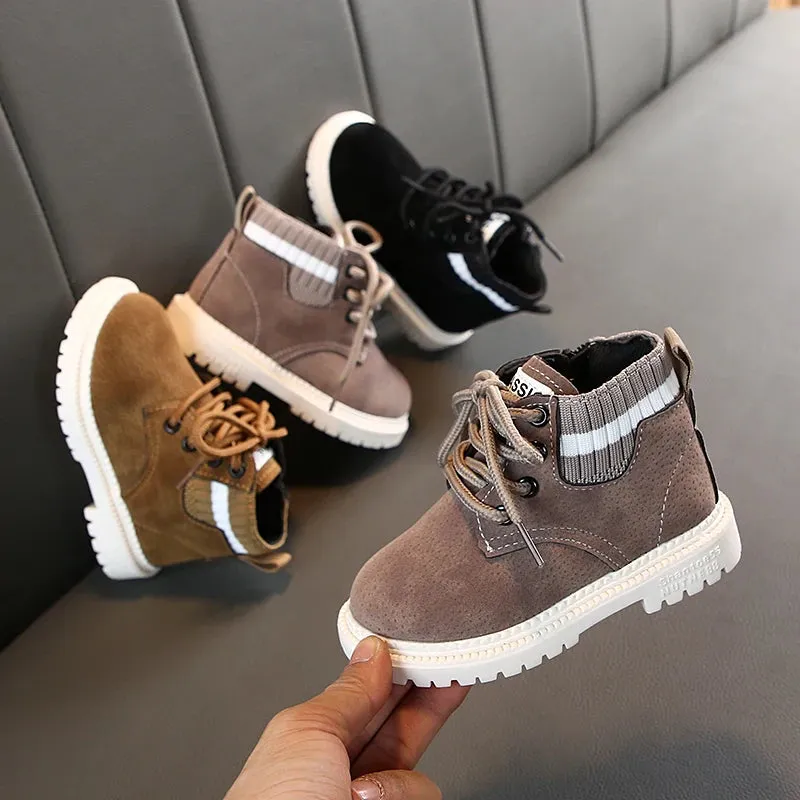Casual Plush Warm Ankle Shoes for Kids