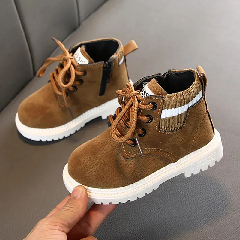Casual Plush Warm Ankle Shoes for Kids