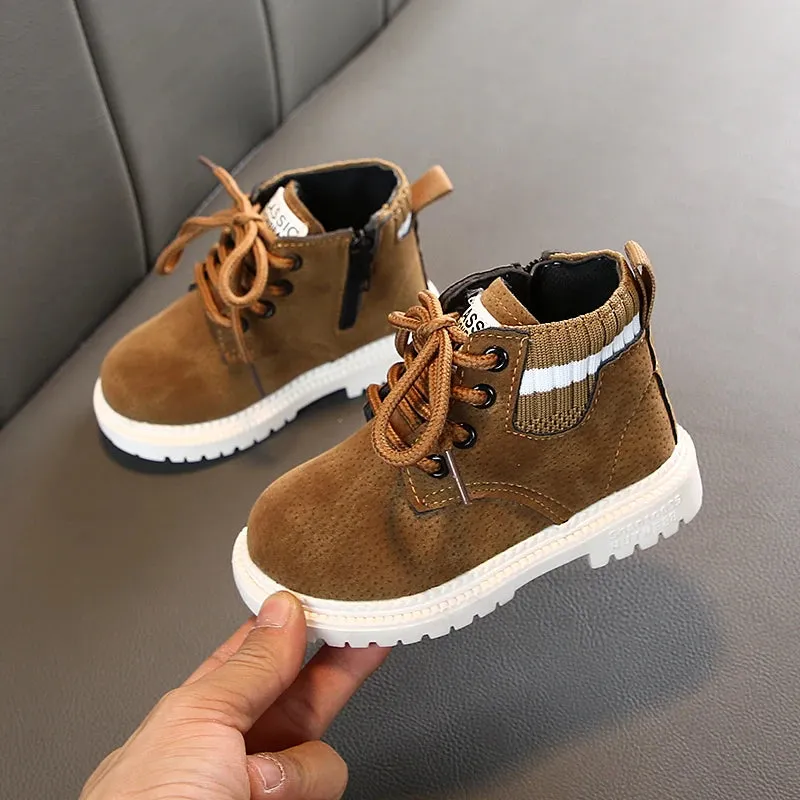 Casual Plush Warm Ankle Shoes for Kids