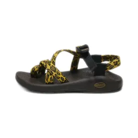 Chaco Flat Sandals Canvas Yellow Colour For Women