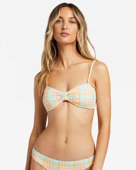 Check Please Bandeau Bikini Top
