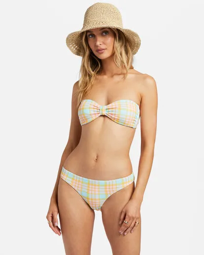 Check Please Bandeau Bikini Top