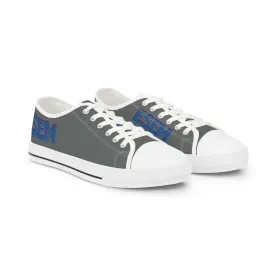 ESEM Blue - Gray Men's Low Top Sneakers