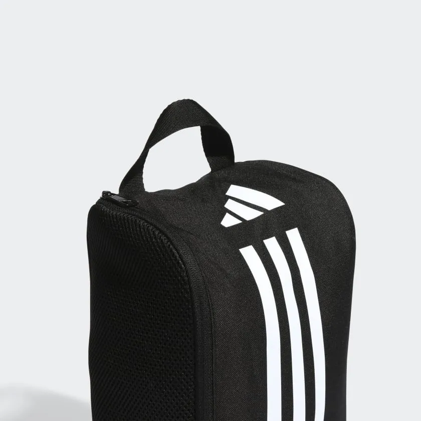 ESSENTIALS TRAINING SHOE BAG - Black / White