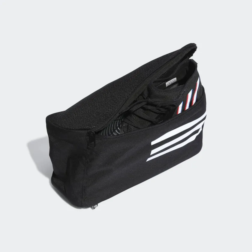 ESSENTIALS TRAINING SHOE BAG - Black / White