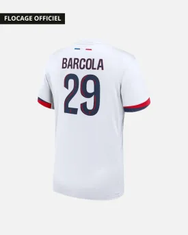 Flocage PSG Extérieur 2024/2025 - Adulte - Barcola