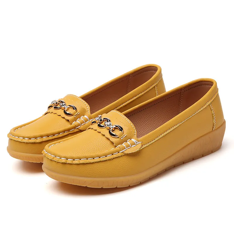 Greta  Chain Detail Comfort Loafers