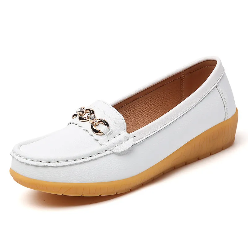 Greta  Chain Detail Comfort Loafers
