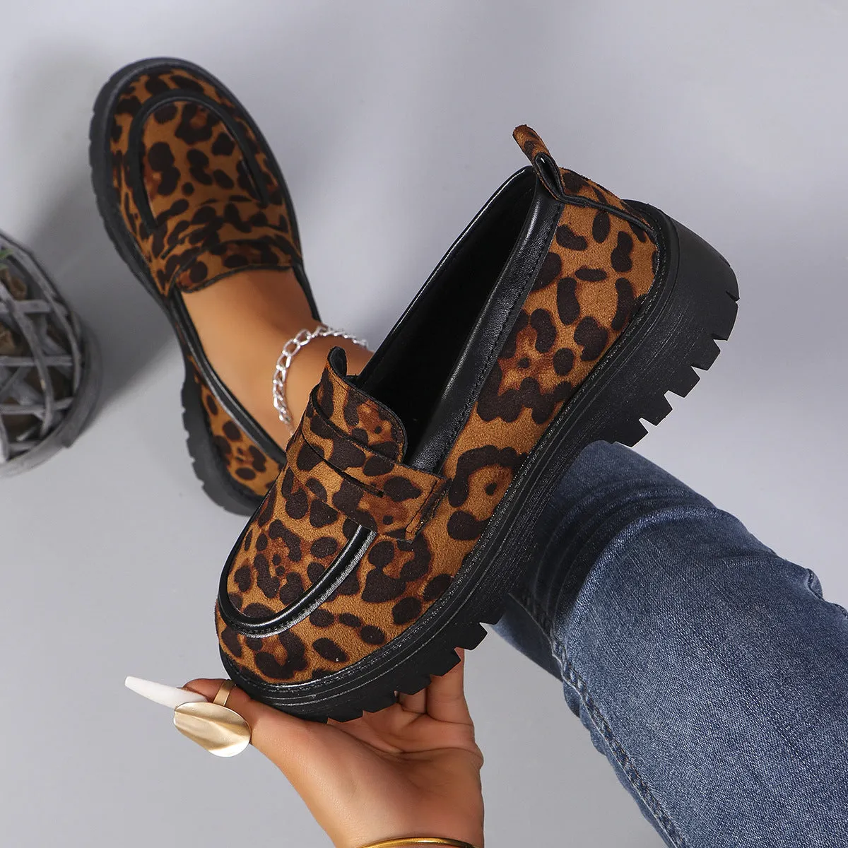 Liesbeth  Chunky Platform Loafers