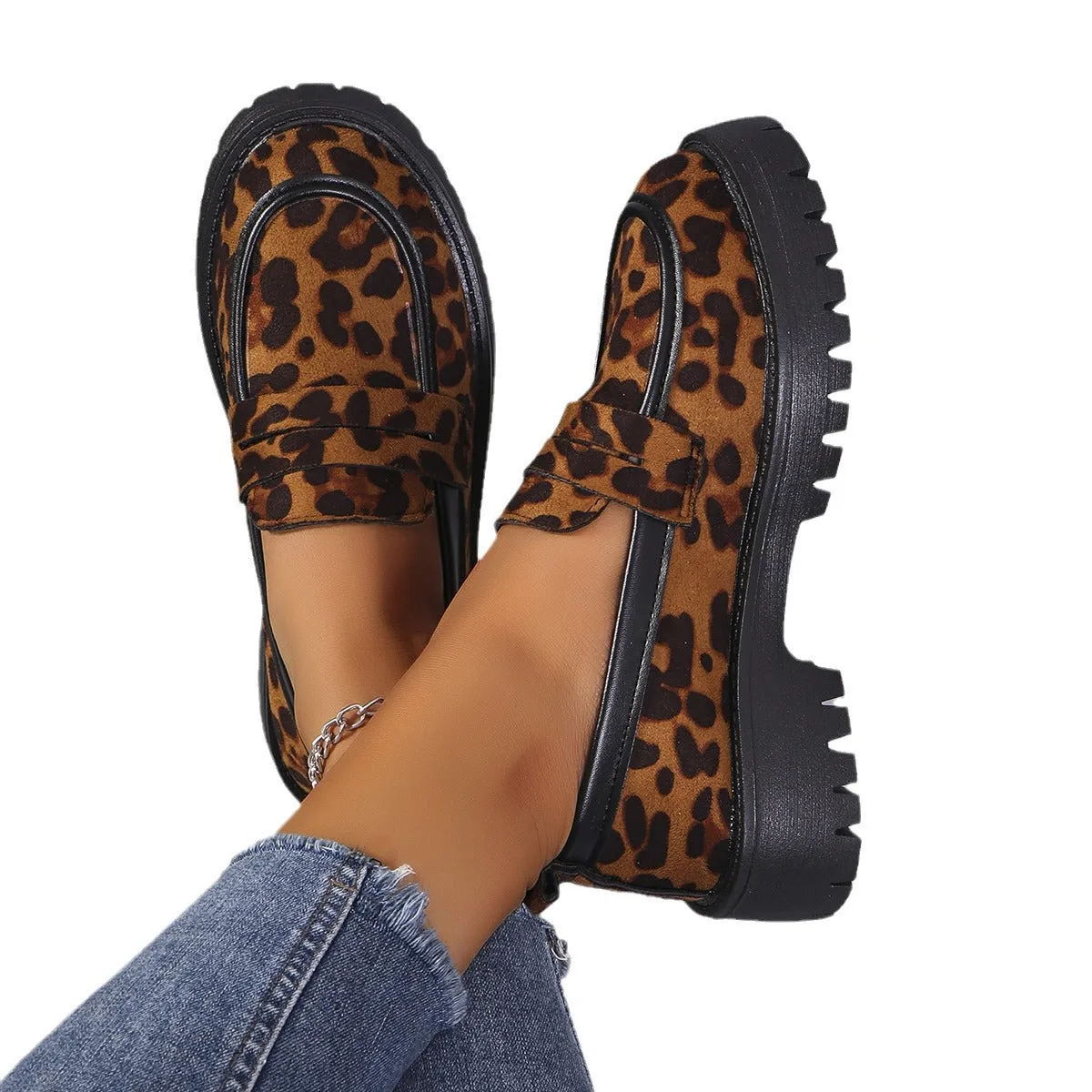 Liesbeth  Chunky Platform Loafers