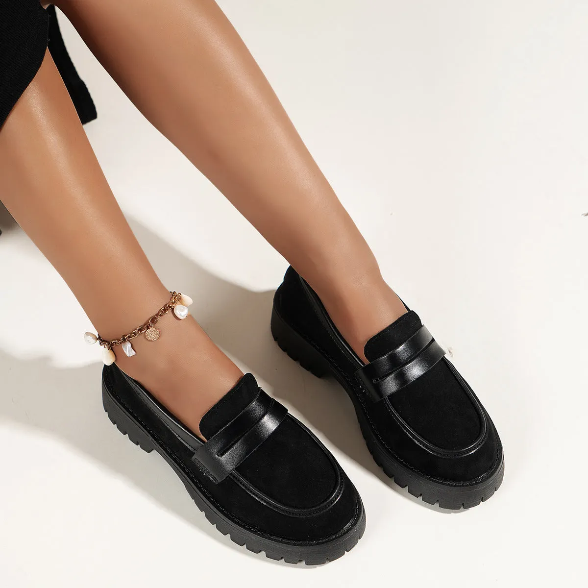 Liesbeth  Chunky Platform Loafers