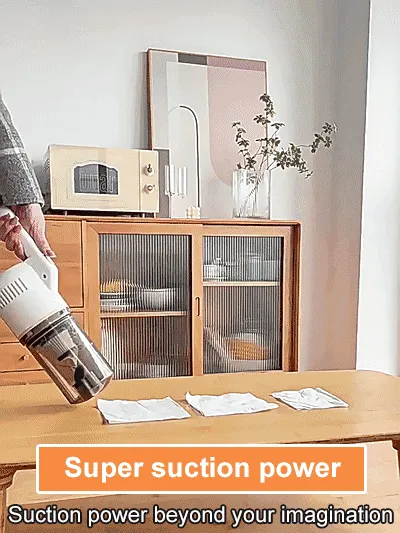 Limited Time Offer 60% OffCordless Household and Car Vacuum Cleaner