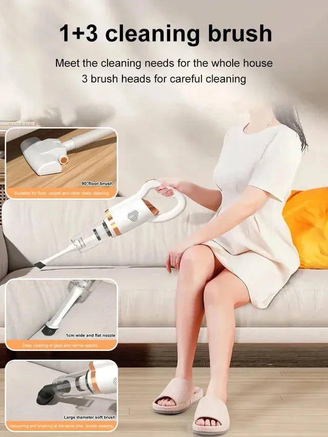 Limited Time Offer 60% OffCordless Household and Car Vacuum Cleaner