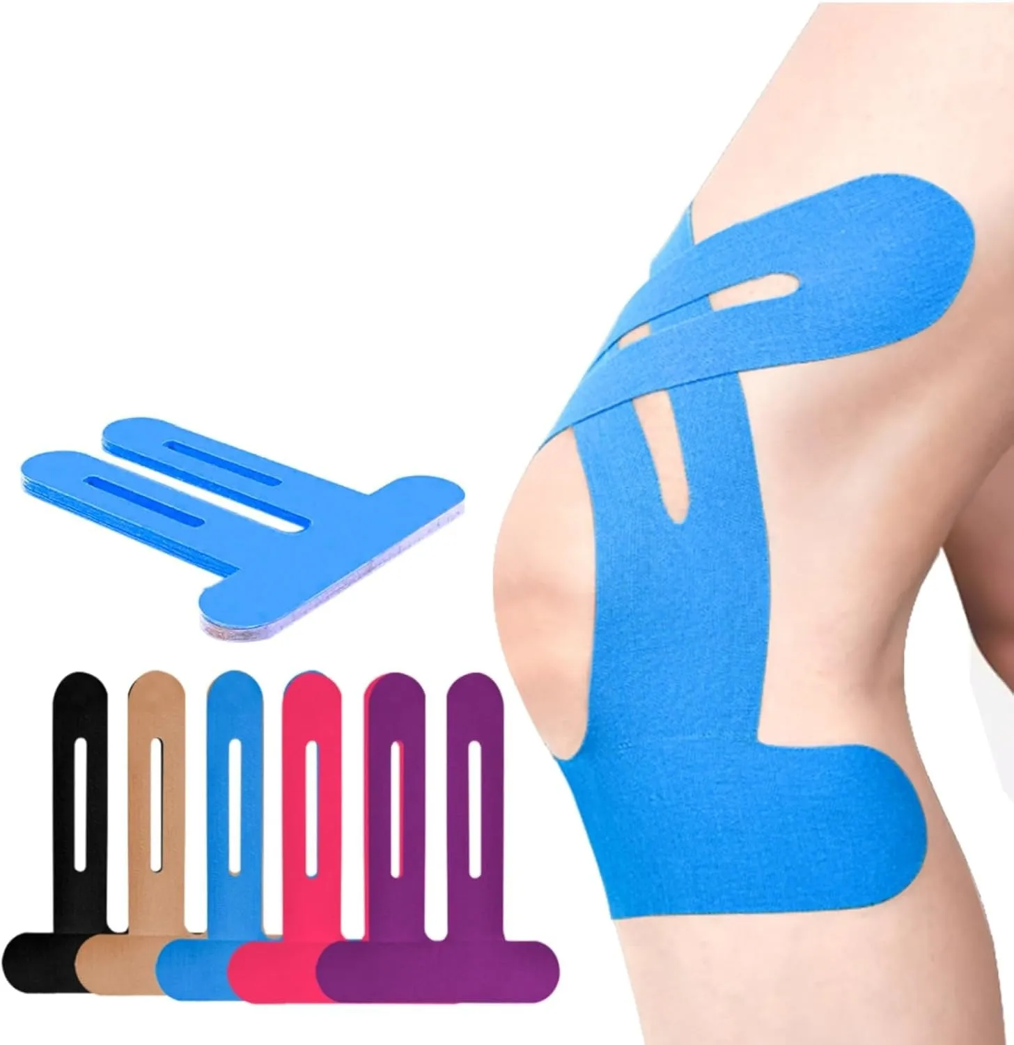Limited Time Summer Sale Pre-Cut Kinesiology Tape for Knees
