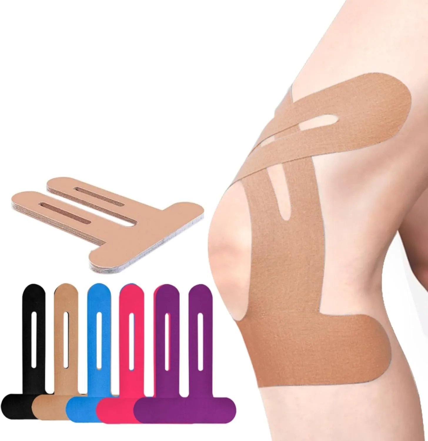 Limited Time Summer Sale Pre-Cut Kinesiology Tape for Knees
