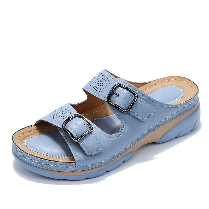 Liv | Orthopedic Leather Sandals
