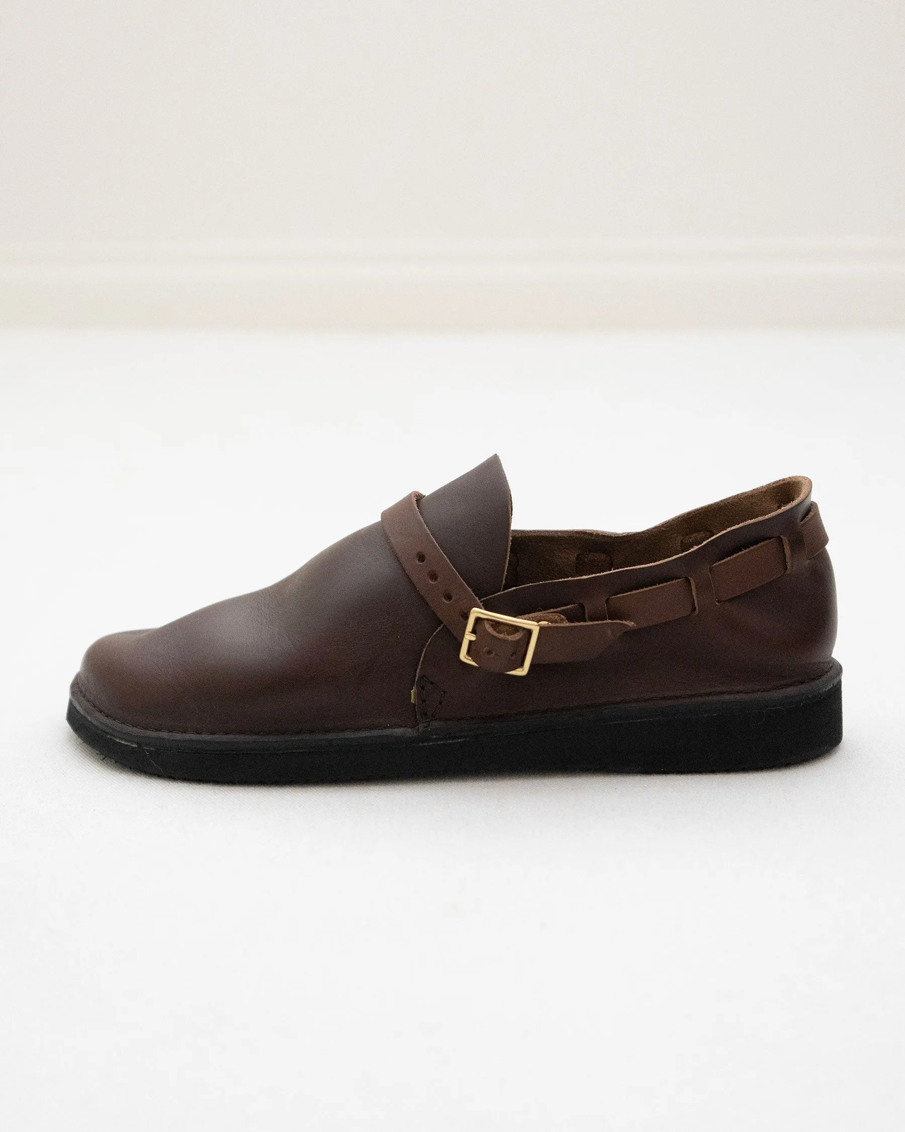 Middle English Brown Leather Shoe
