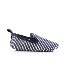 Mini Charlie Stripe Navy Cream
