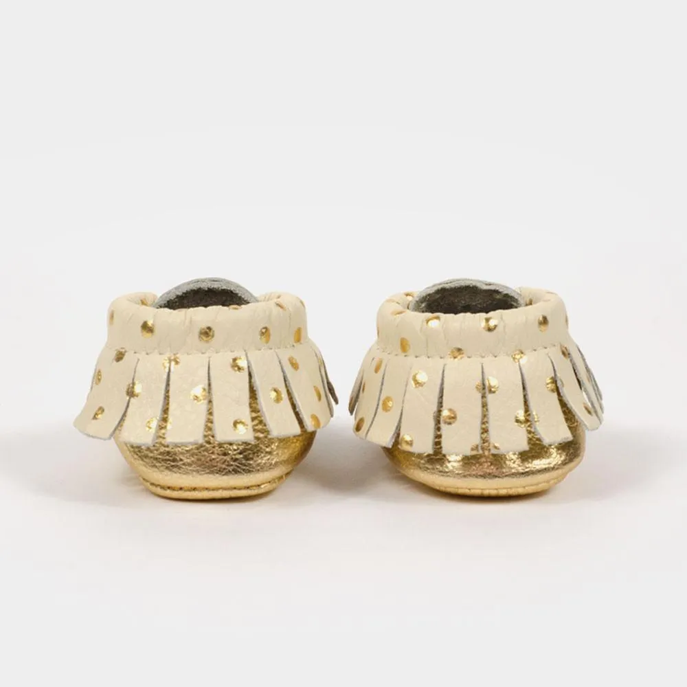 NEWBORN HEIRLOOM IN CREAM AND GOLD