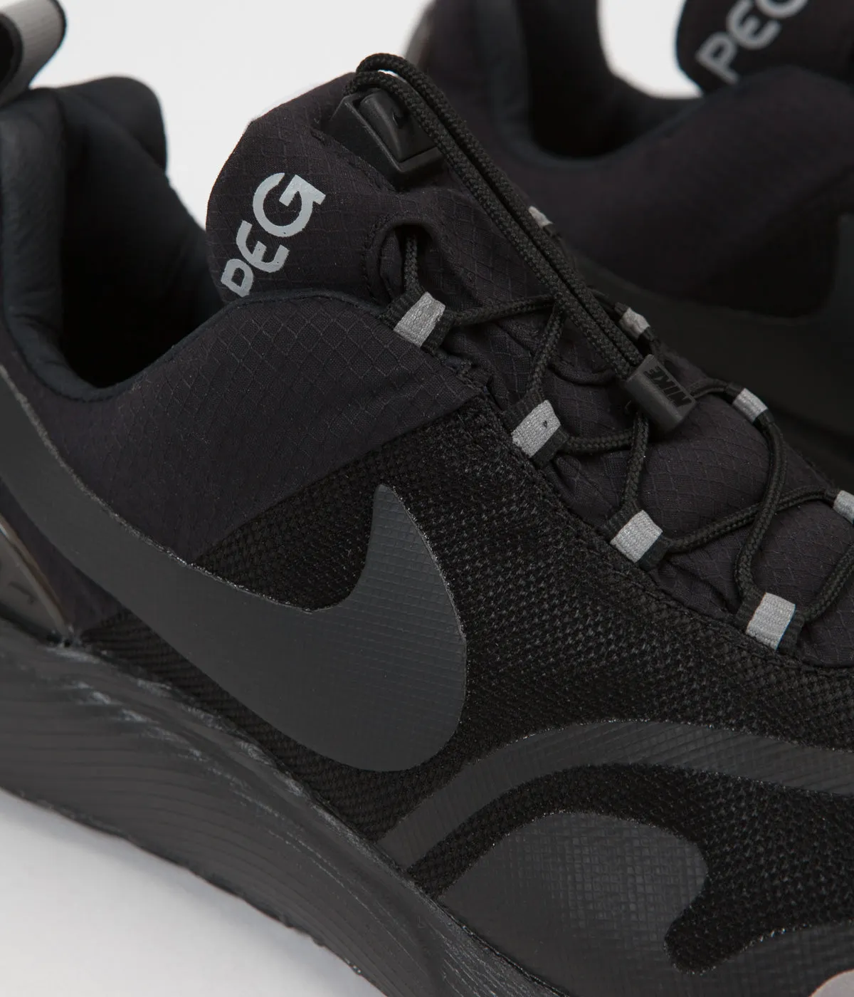 Nike Air Pegasus A/T Winter Shoes - Black / Black - Wolf Grey