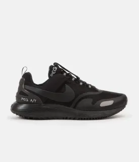 Nike Air Pegasus A/T Winter Shoes - Black / Black - Wolf Grey