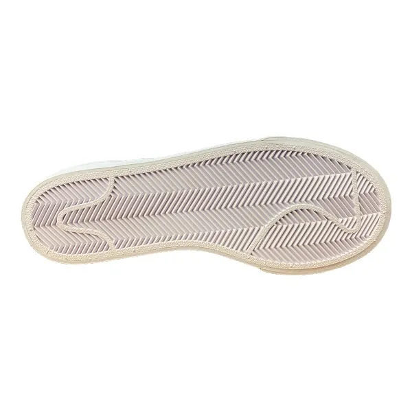 Nike scarpa sneakers da donna con zeppa Blazer Low DJ0292-100 bianco