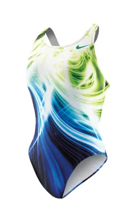 NIKE SWIM Galactic Opera Female Fast Back Tank - (Additional Colors)