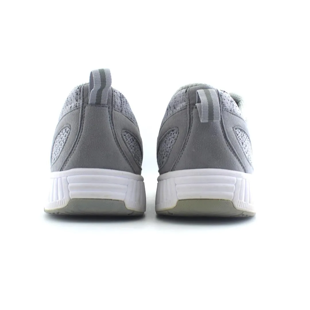 ORTHOFEET Men Lava Stretch Knit - Gray (EX)