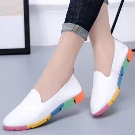 Owlkay Colored Soft-soled Fashion Flat-soled Shoes