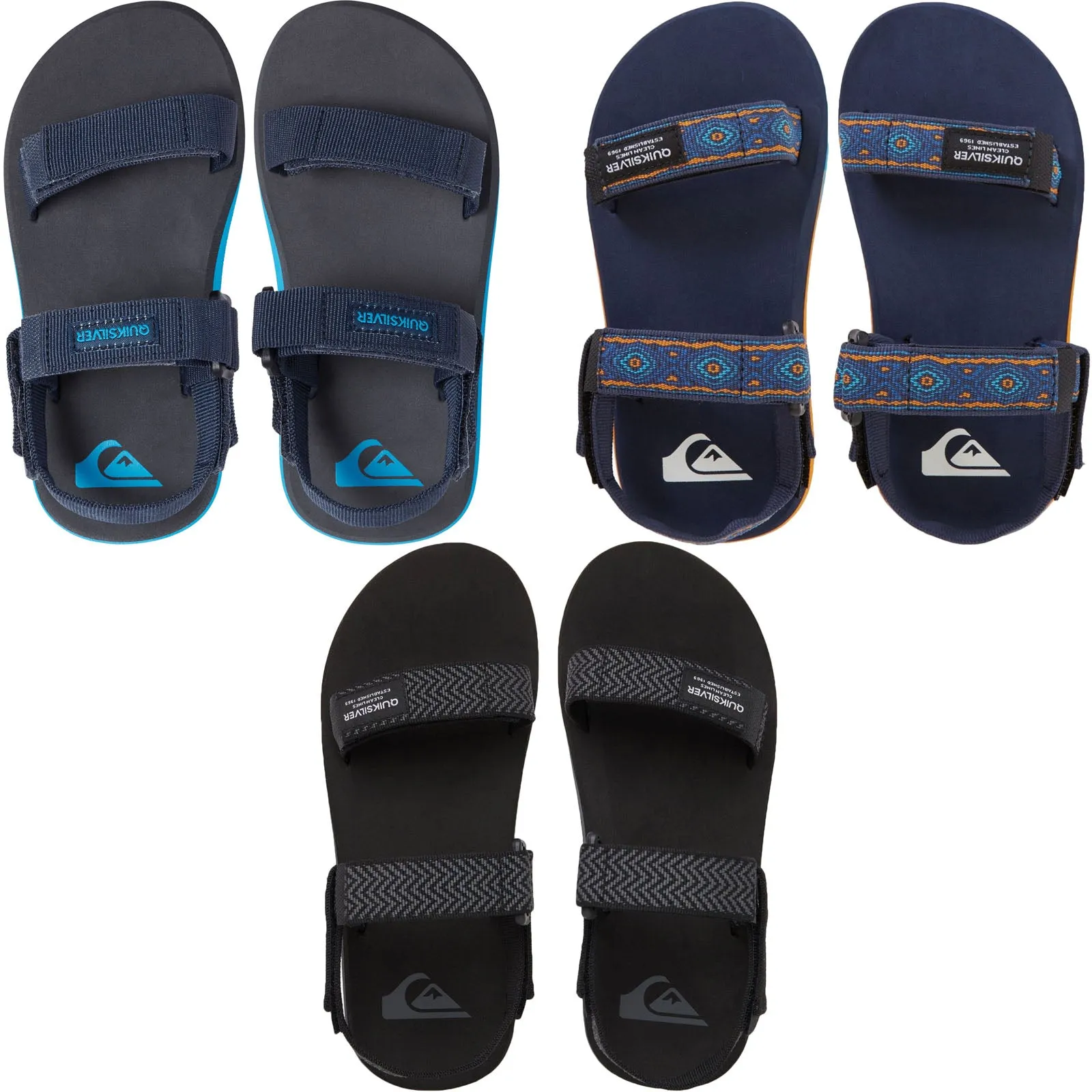 Quiksilver Kids Monkey Caged Strappy Flip Flops