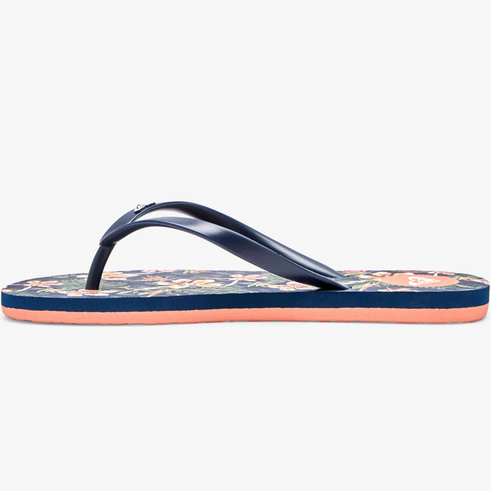 Roxy Womens To The Sea Beach Flip Flops - Light Navy