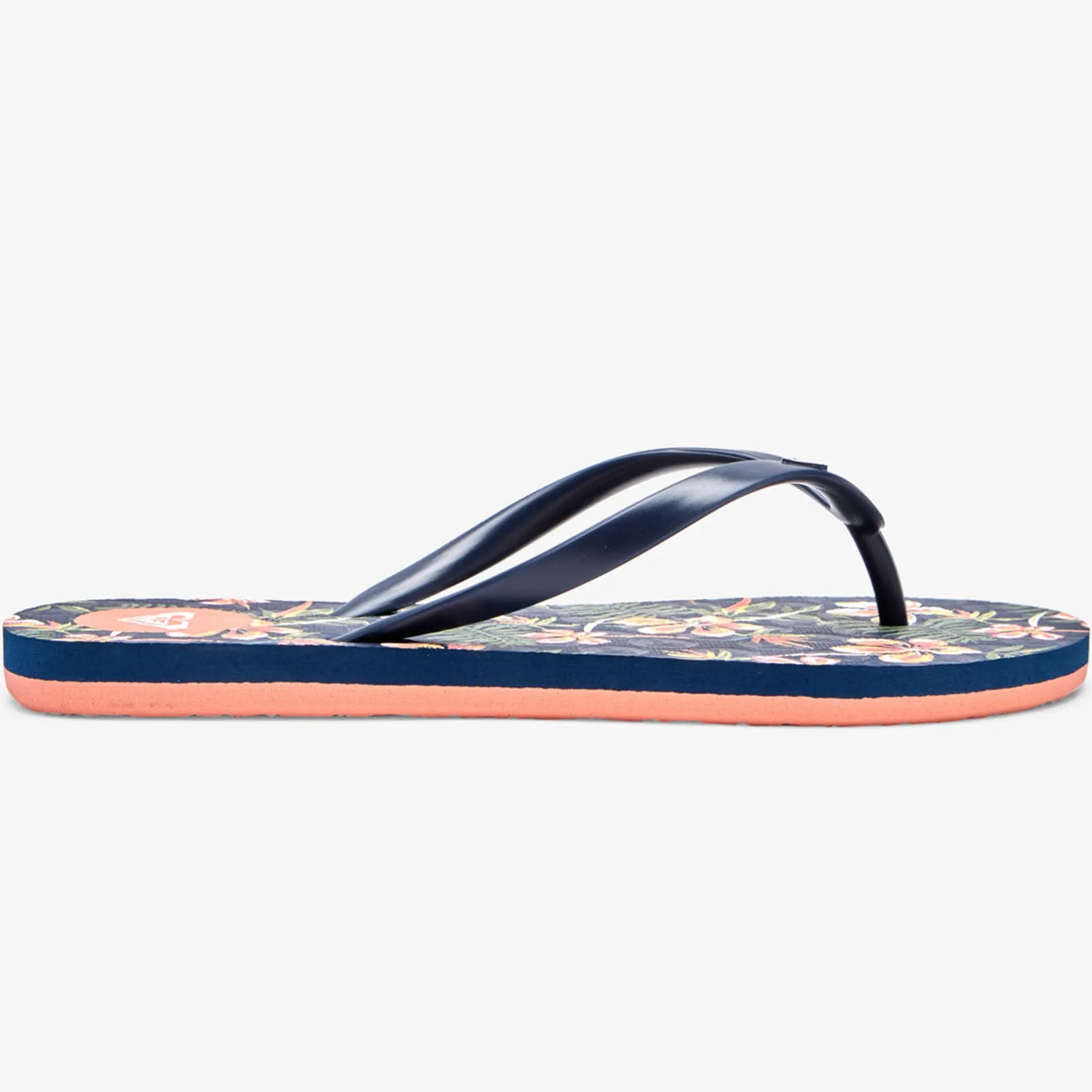 Roxy Womens To The Sea Beach Flip Flops - Light Navy
