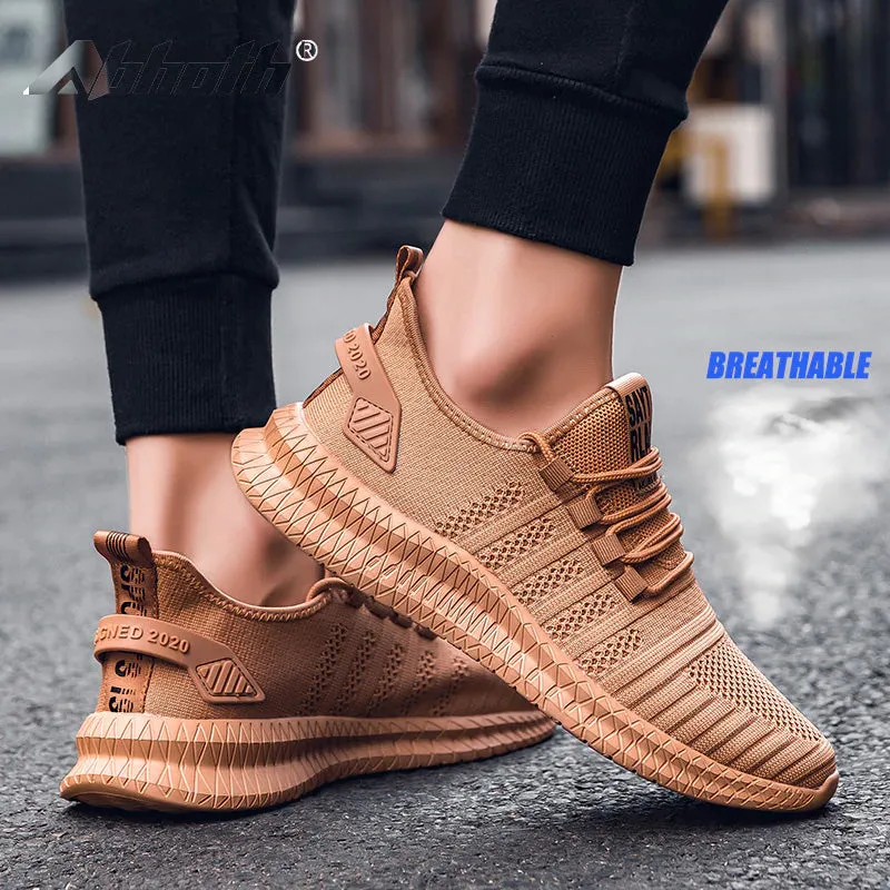 Running Shoes Elasticity Men Shoe Light Breathable Casual Men Sneakers
