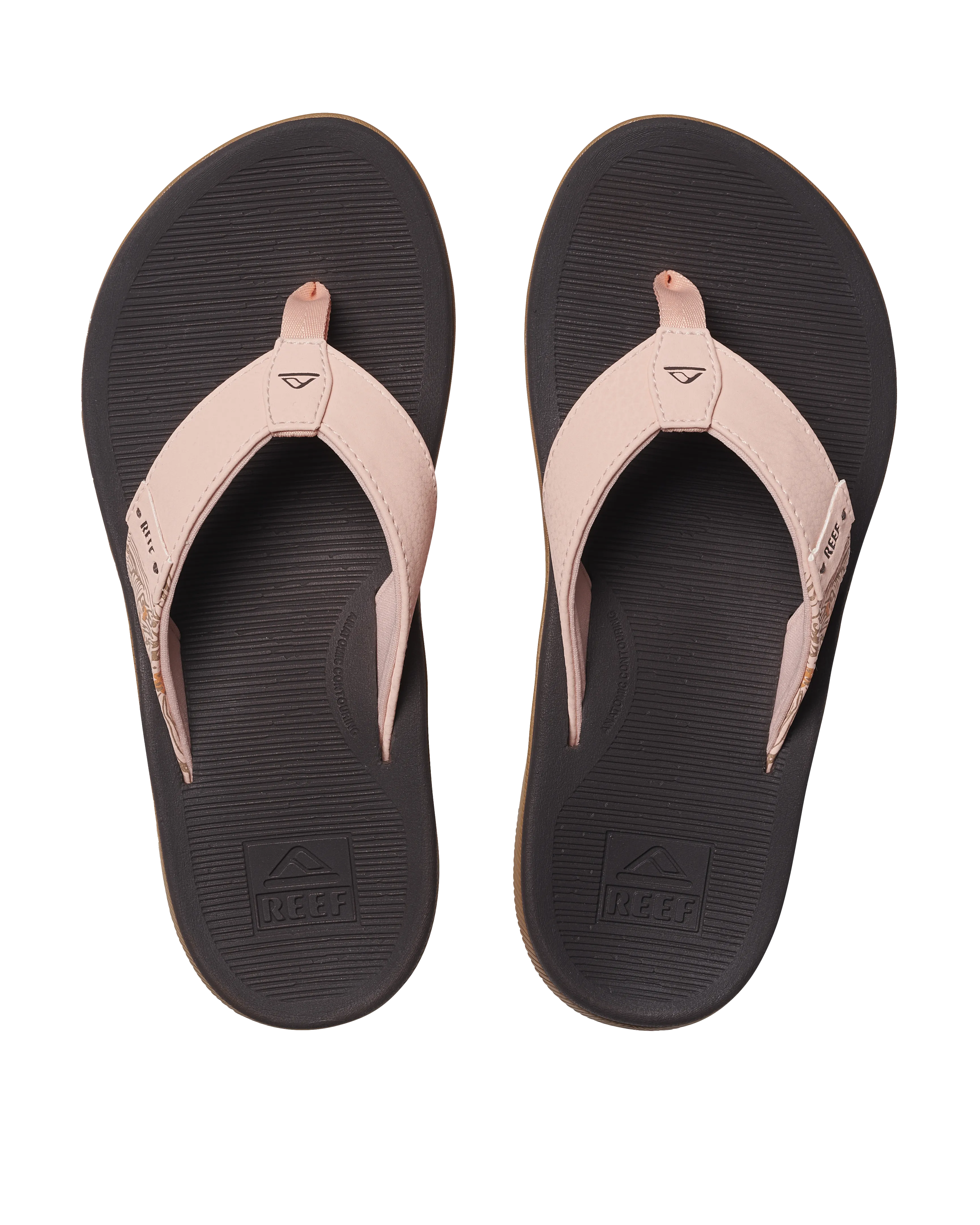Santa Ana Flip Flops in Peach Parfait