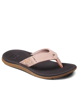 Santa Ana Flip Flops in Peach Parfait