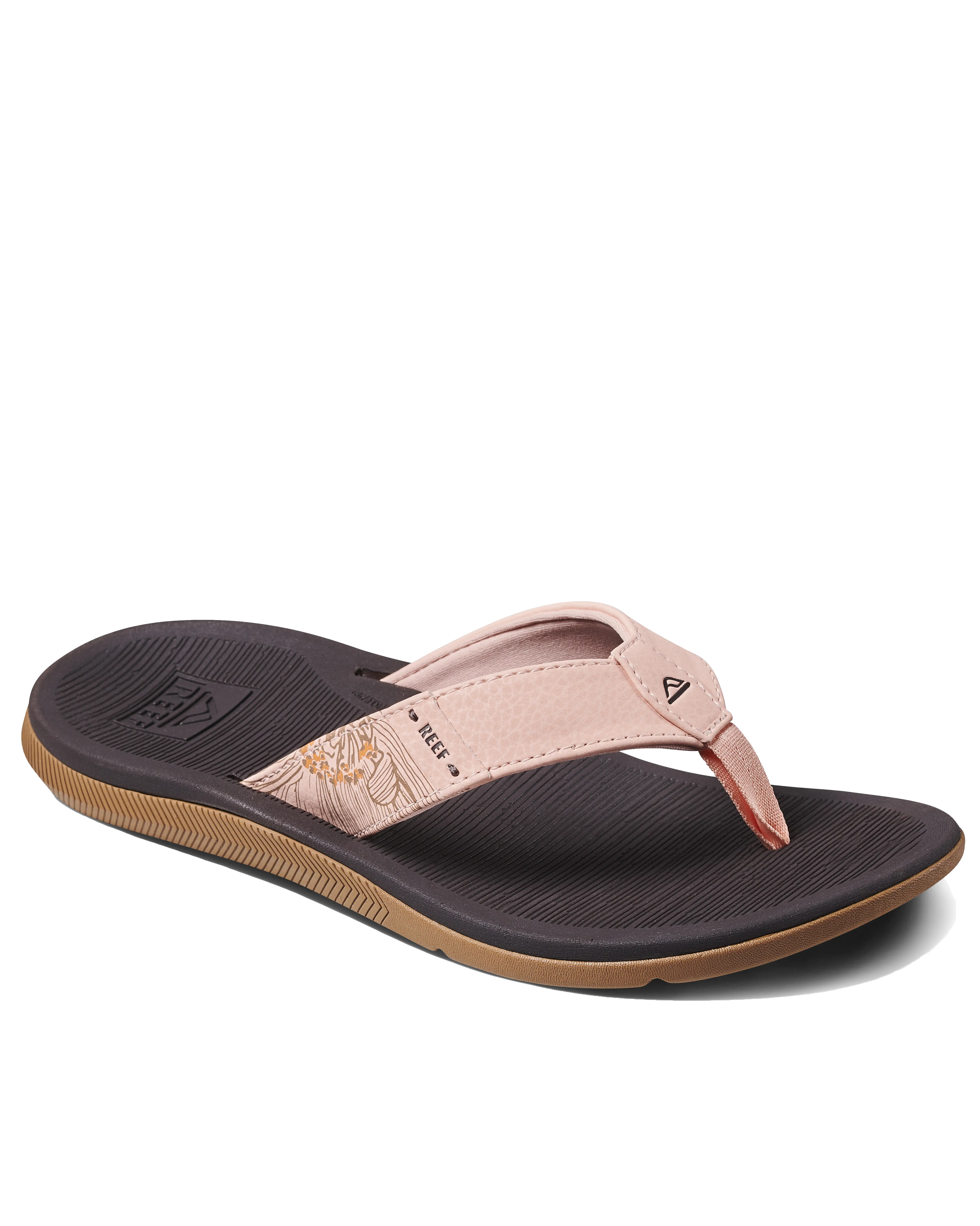 Santa Ana Flip Flops in Peach Parfait