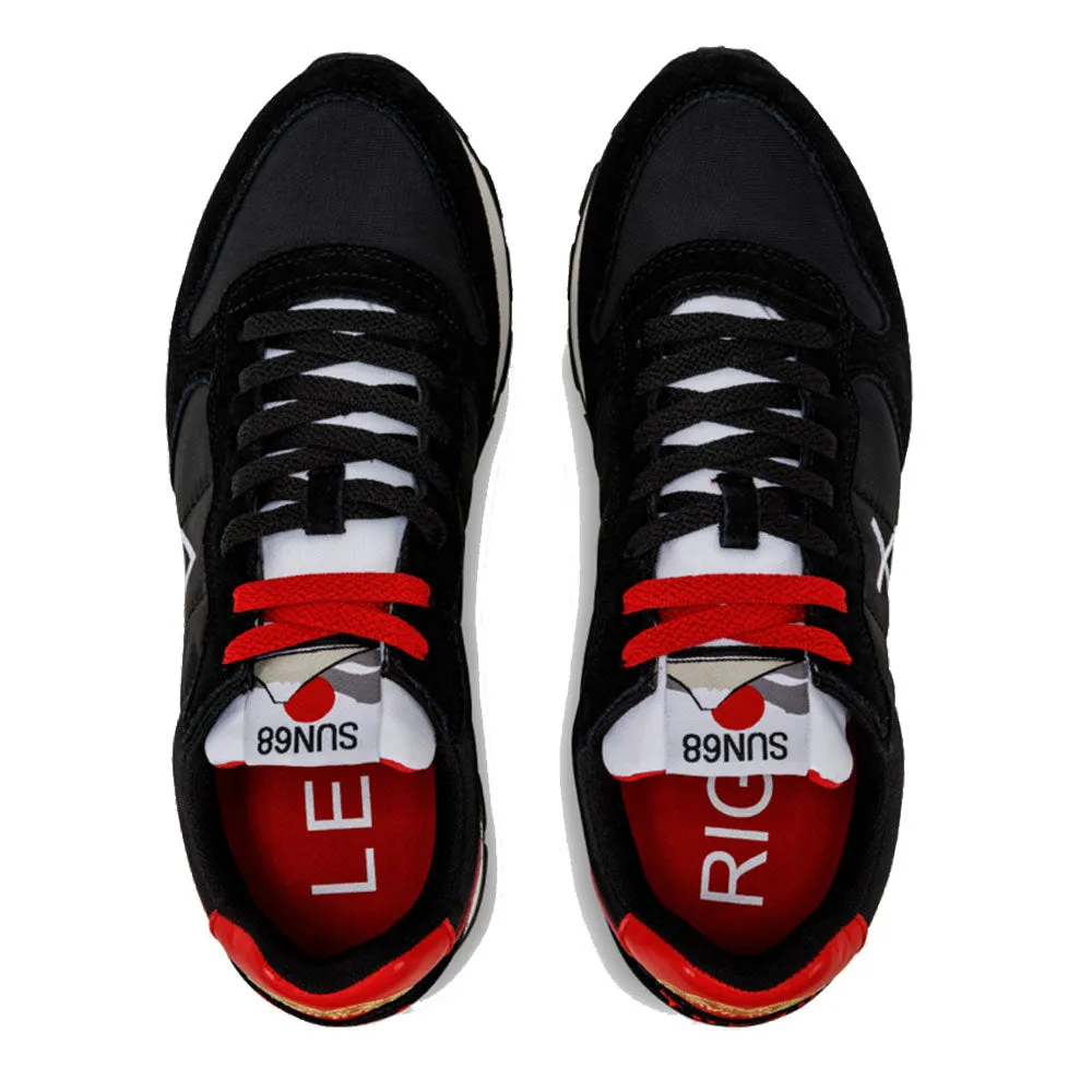 Scarpe Uomo Sun68 Sneakers Tom in Japan Colore Nero