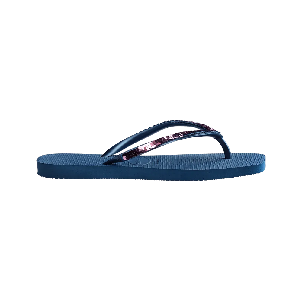 Slim Square Magic Sequin Flip Flop