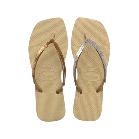 Slim Square Magic Sequin Flip Flop